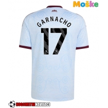 Moške Nogometnih dresov Aston Villa Alejandro Garnacho #17 Tretji 2026-27 Kratki rokavi